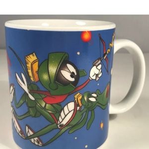 Marvin the martian multi colored coffee cup